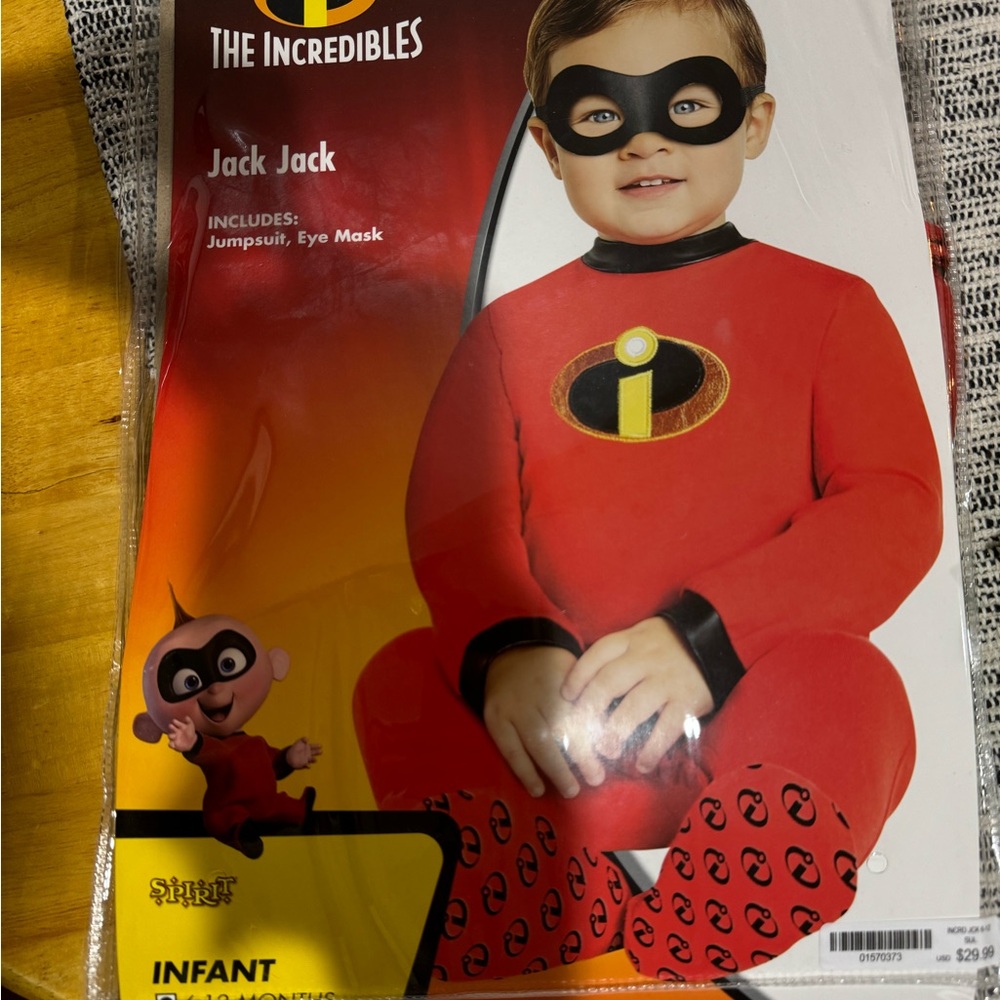 Jack Jack The incredibles costume